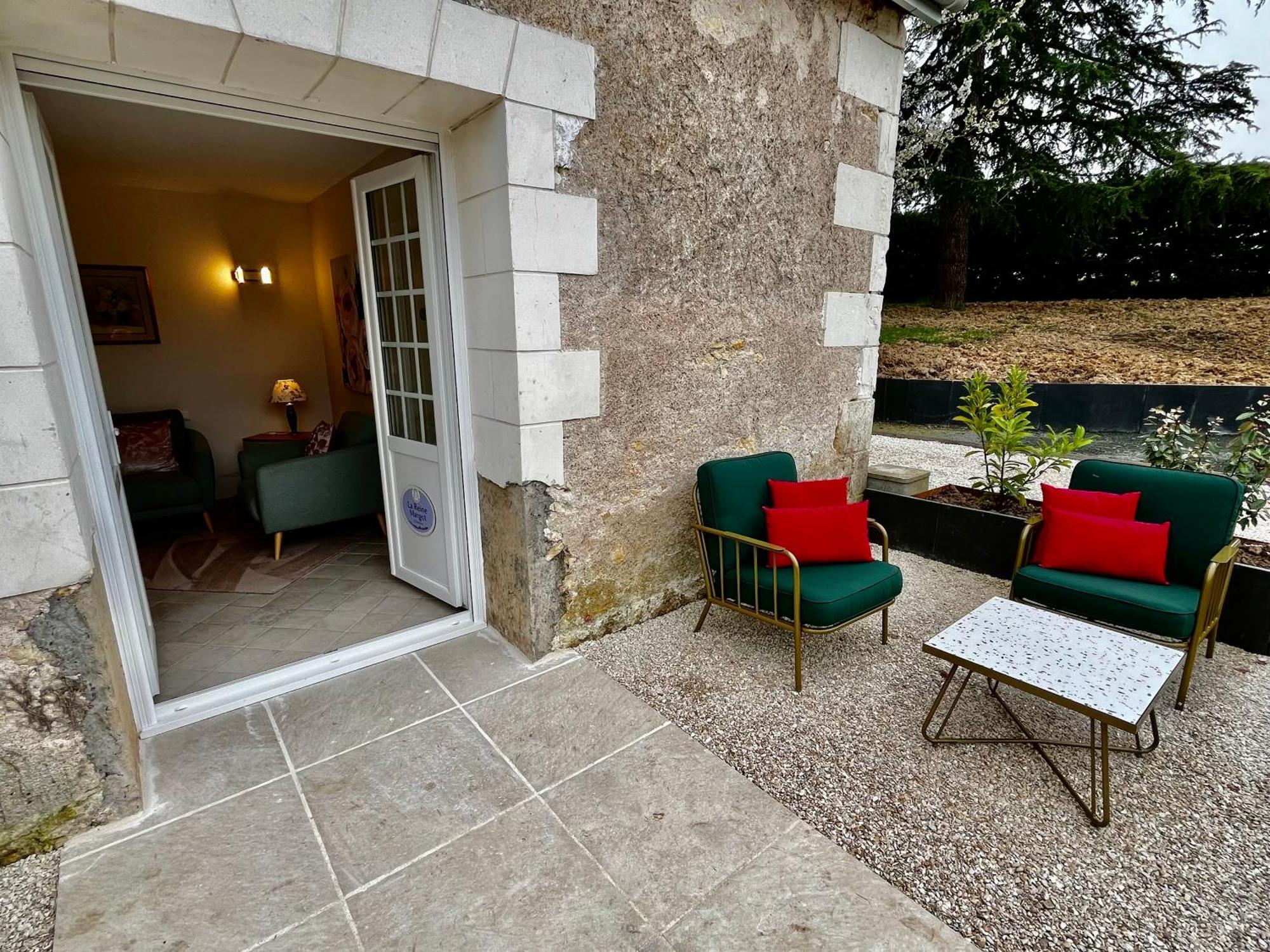 Sans Souci Bed And Breakfast Luxe Heated Pool And Restaurant Luzillé Dış mekan fotoğraf